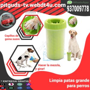 Limpia patas para perros lava patas perro grande Limpipatas Perro Limpiapatitas