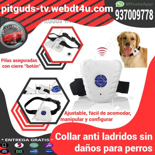 Collar anti ladridos para perros antiladridos perro pequeños collar anti ladridos perro grande