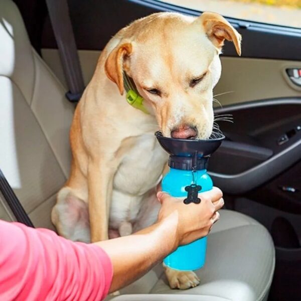 Toma todo para perros plato portatil para agua en parque para perro tomatodo bebedero portatil bebedero para afuera